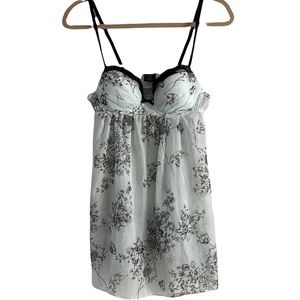 Apt.9 Floral Babydoll Lingerie Top